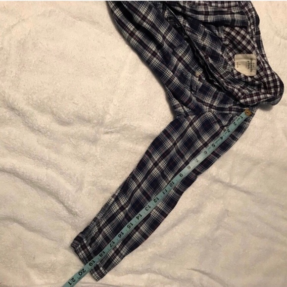 Plaid Abercrombie and Finch button down. - Picture 5 of 7